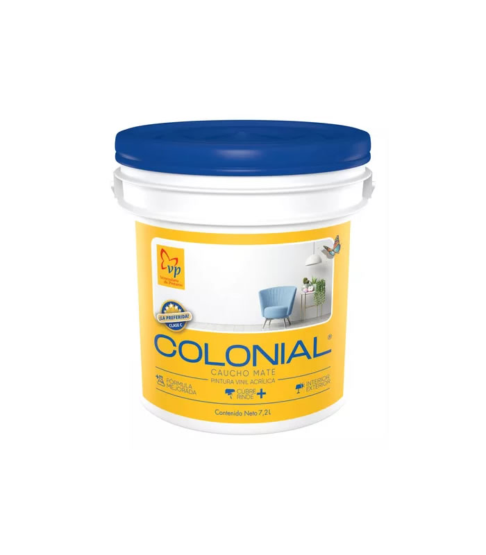 PINT. COLONIAL NARANJA CUÑETE