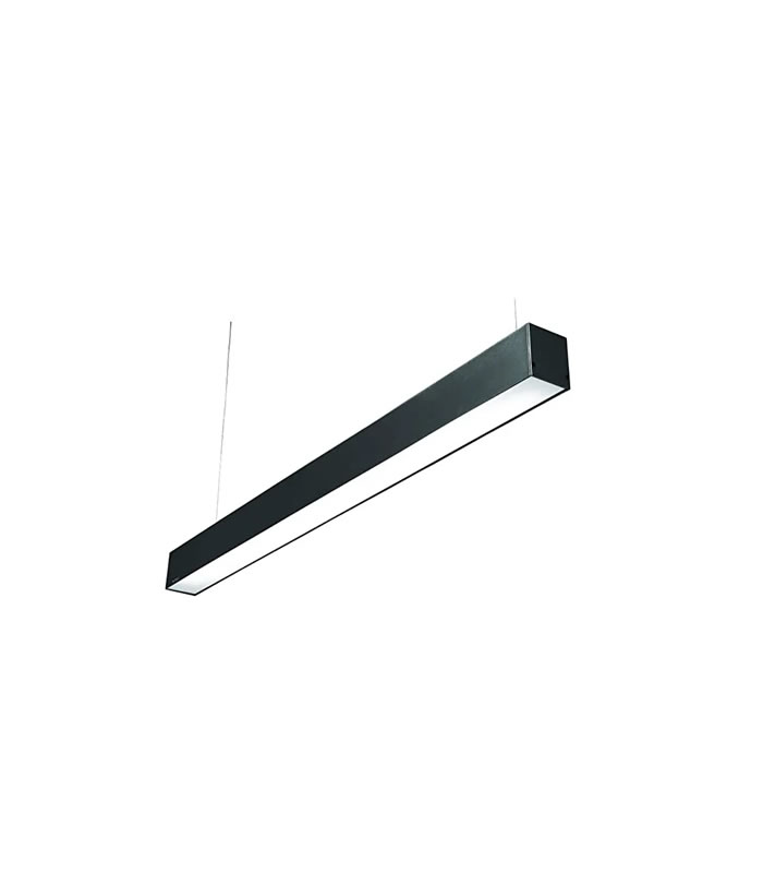 LAMPARA GEO LUXURY 48W NEGRO ILUMINAK (JY48BL)