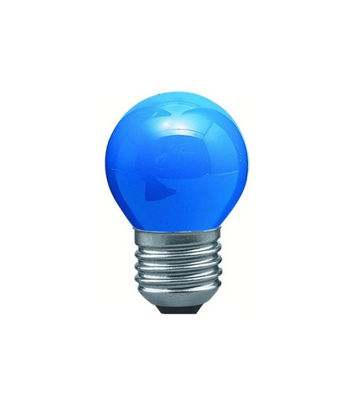 BOM. INCAND. AZUL E27 110V 25W CLASSIC LUX
