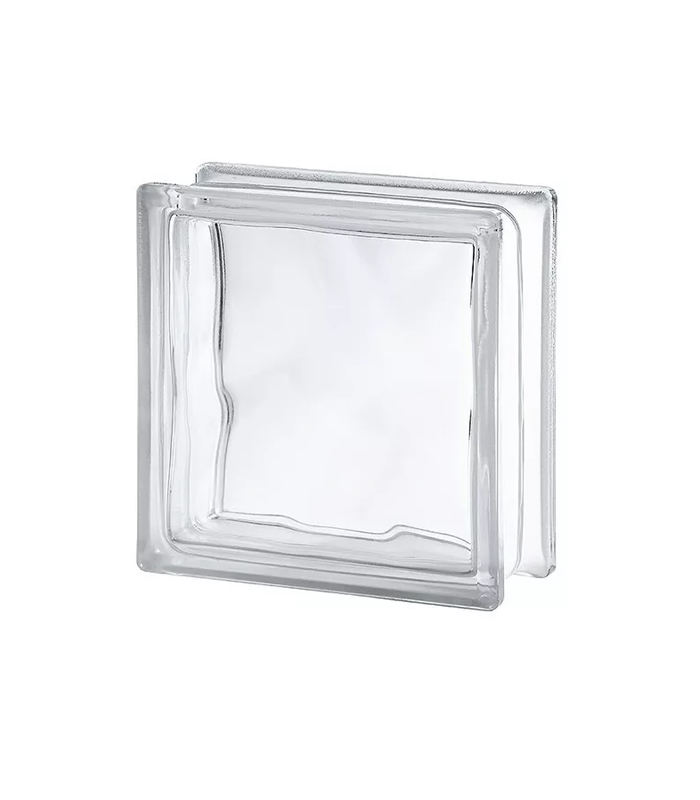 BLOQUE DE VIDRIO TRANSPARENTE