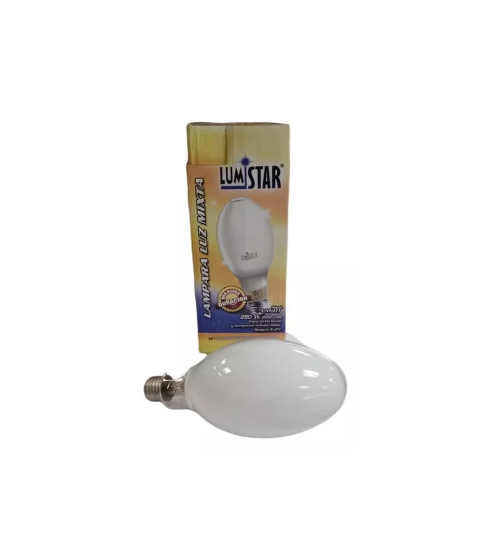 BOMBILLO LUZ MIXTA 250W 220V E-27 (LM-01) LUMISTAR