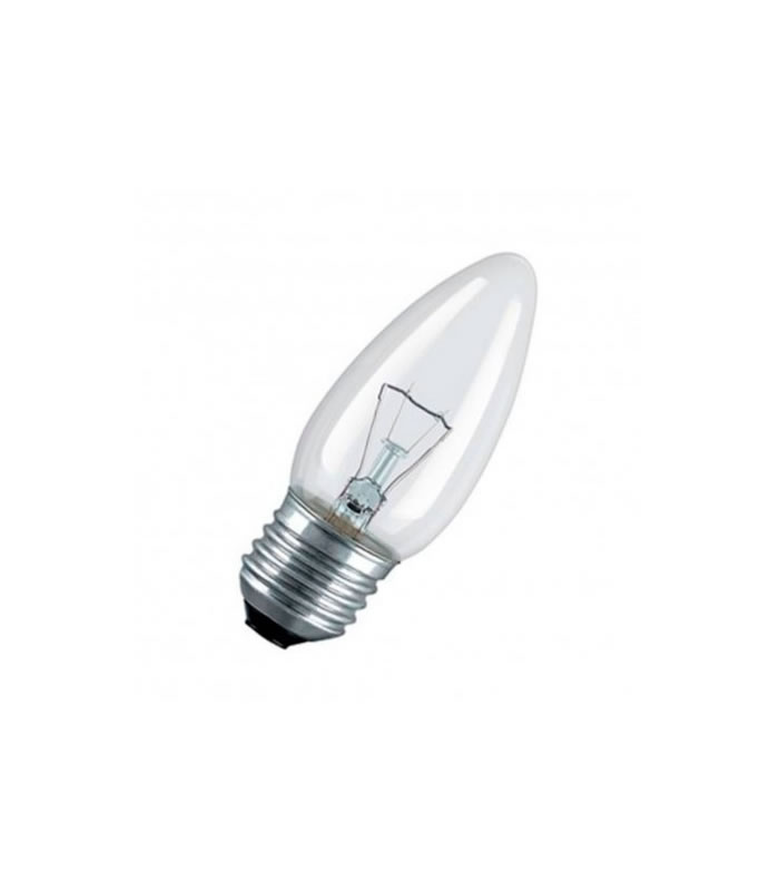 BOMBILLO VELA 60W 120V E14 CLASSIC LUX