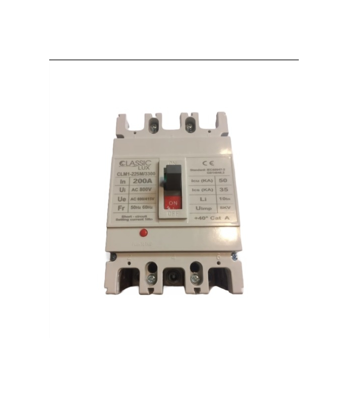 BREAKER INDUSTRIAL 3X 200AMP
