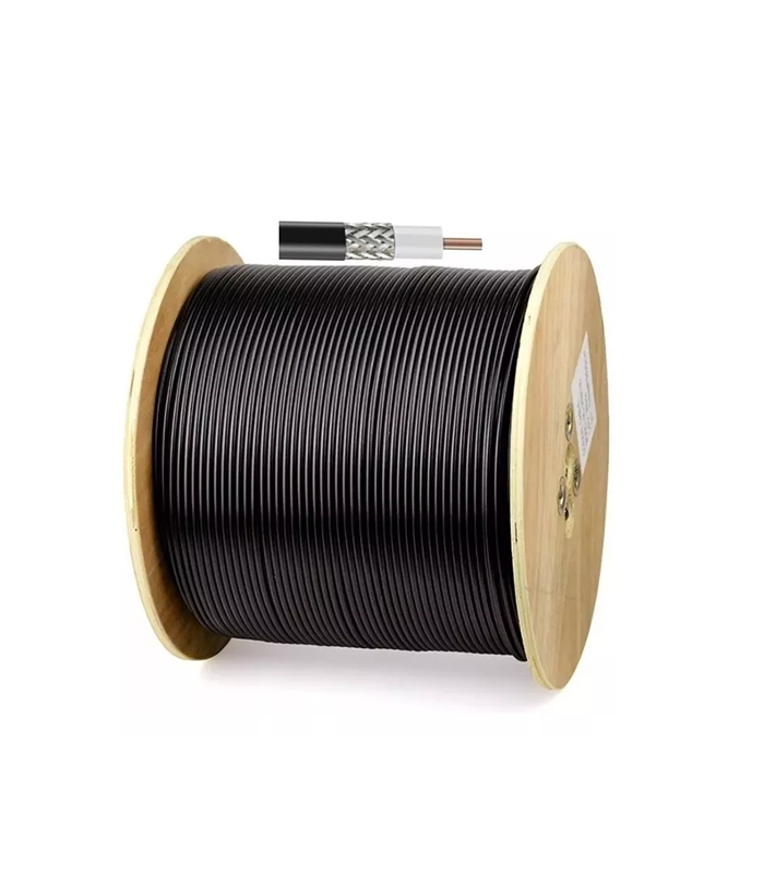 CABLE COAXIAL RG-6 NEGRO 305MTS