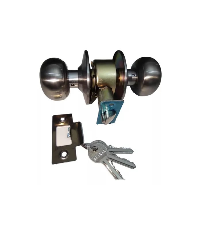 CERRADURA D/POMO COBRE 6072 AC
