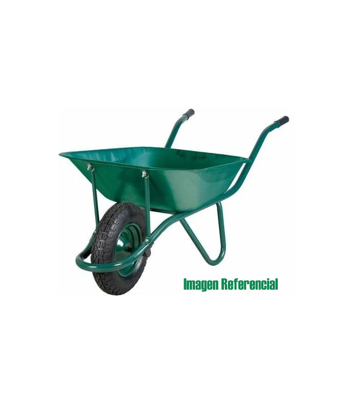 CARRETILLA METAL. C/NEUMATICO 90 LTS