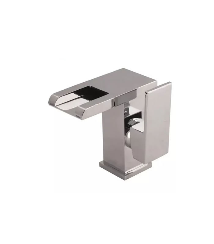 FAGUAX GRUPO MONO MANDO P/ LAVAM. DELUX C/ TAPA 4" FRIA-CALIENTE COCOA