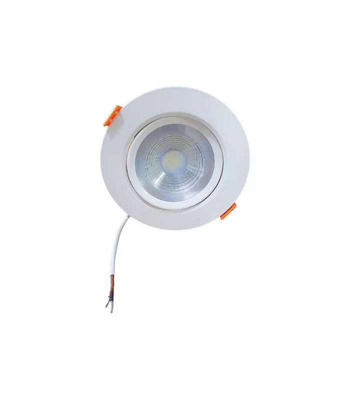 LAMPARA LED OJO DE BUEY REDONDO BLANCO EMP 9W VERT (SPOT-9W6)