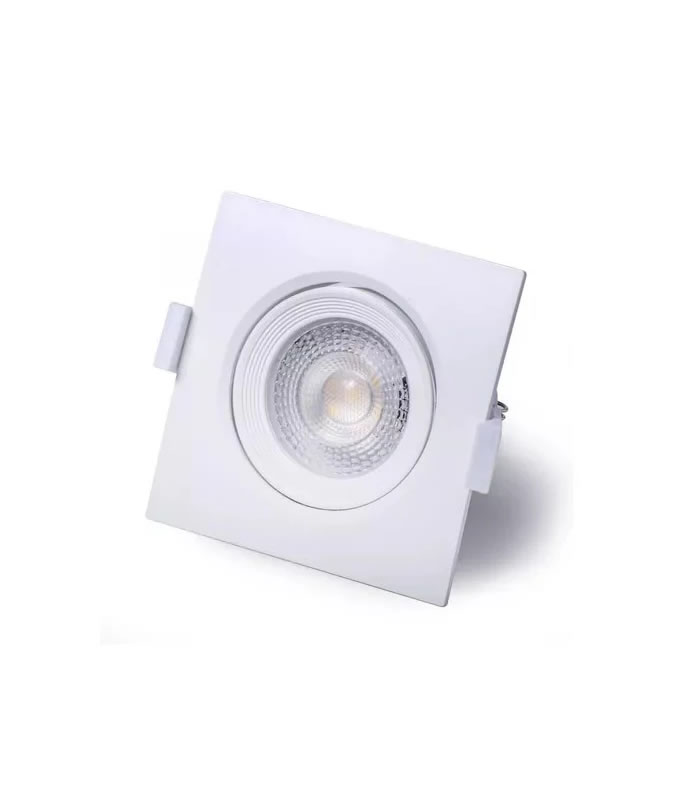 LAMPARA LED OJO DE BUEY CUADRADO BLANCO P/ EMP 12W VERT (SSC-126)
